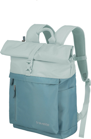 Plecak rolowany Travelite Basics Ice Blue