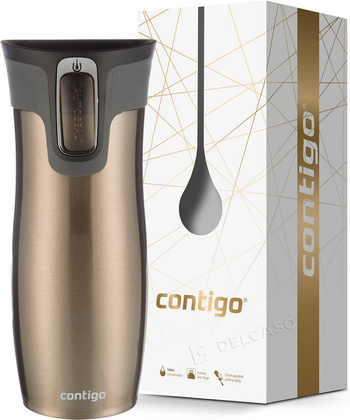 Kubek termiczny Contigo West Loop 2.0 470 ml Latte + Pudełko