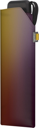 Parasol kieszonkowy Doppler Carbonsteel Mini Slim Printed Pattern Fade Sunset