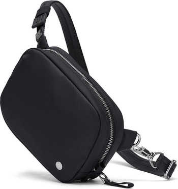 Torebka / Saszetka biodrowa antykradzieżowa 2W1 Pacsafe W 2L Black