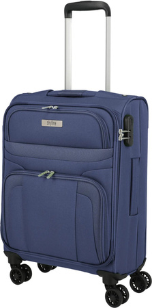 Walizka kabinowa 4K Skyline by Travelite Granatowy