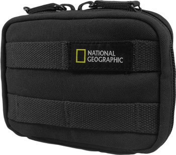 Saszetka pozioma do paska National Geographic Milestone 1L Czarna