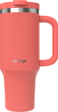Kubek termiczny ze słomką Contigo Streeterville Tumbler 1200 ml - Coral
