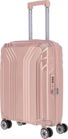 Walizka kabinowa Travelite Elvaa 55 cm Różowa