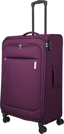 Walizka duża Travelite Priego 77 cm Berry
