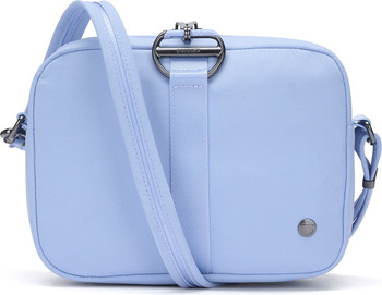 Torba na ramię antykradzieżowa Pacsafe Citysafe CX Econyl 3L Serenity Blue