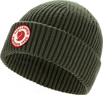Czapka zimowa Fjallraven 1960 Lite Logo - Deep green