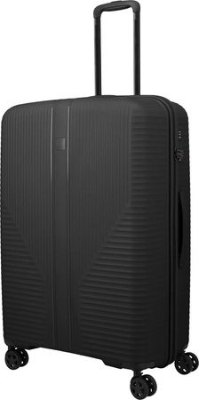 Walizka duża Travelite Air Stripe 77 cm Black