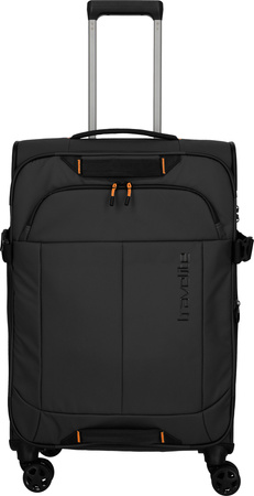 Walizka średnia Travelite Briize 67 cm Czarna