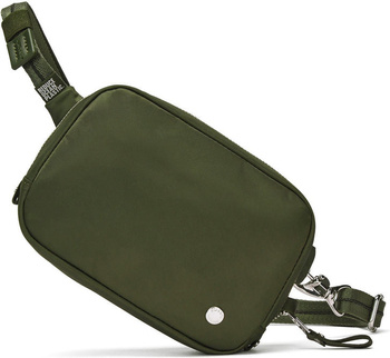 Torebka / Saszetka biodrowa antykradzieżowa 2W1 Pacsafe W 2L Olive