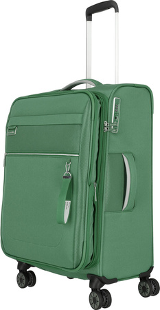 Walizka średnia Travelite Miigo 67 cm zielona