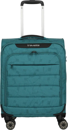 Walizka kabinowa Travelite Skaii 55 cm turkusowa