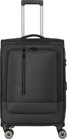 Walizka średnia Travelite CrossLite 5.0 4K 66 cm Czarna