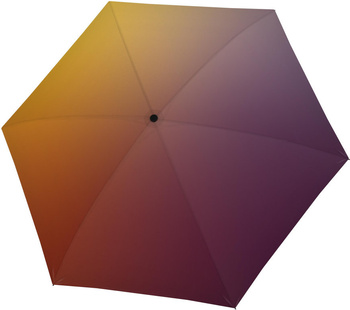 Parasol kieszonkowy Doppler Carbonsteel Mini Slim Printed Pattern Fade Sunset