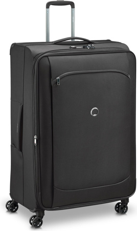 Walizka duża poszerzana Delsey Montmartre 2.0 Air 83 cm Czarna