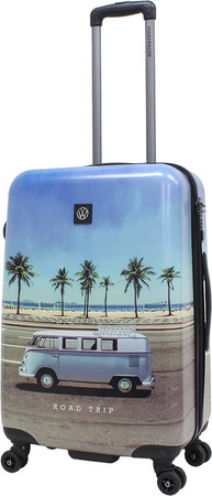 Walizka średnia Volkswagen Road Trip 63 cm Wielokolorowa