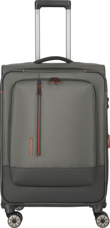 Walizka średnia Travelite CrossLite 5.0 4K 66 cm Green