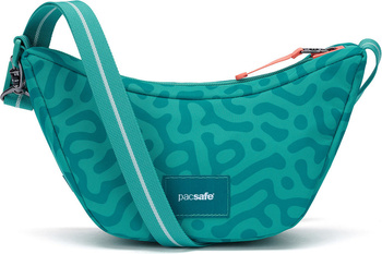 Torebka na ramię antykradzieżowa Pacsafe Go 2,5L Turkusowa