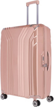 Walizka duża Travelite Elvaa 76 cm różowa
