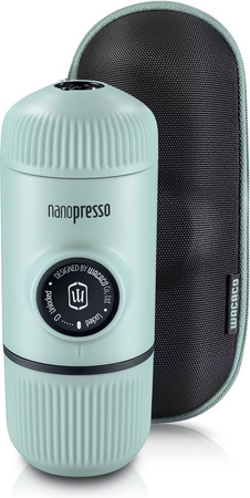 Turystyczny ekspres do kawy z etui Wacaco Nanopresso - Arctic Blue