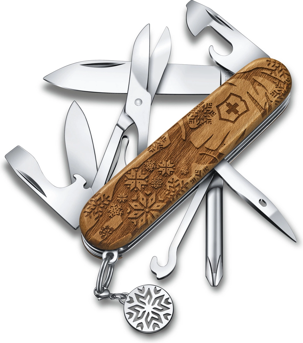 ＳＷＪ-SQRC01 Scyzoryk Victorinox Super Tinker Wood Winter Magic Limited Edition