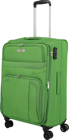 Walizka średnia 4K Skyline by Travelite zielona