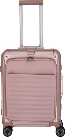 Walizka biznesowa Travelite Next 2.0 55 cm różowa