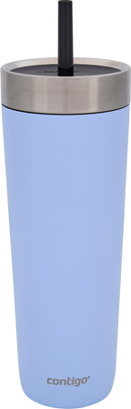 Kubek termiczny ze słomką Contigo Luxe Tumbler 720ml - Periwinkle