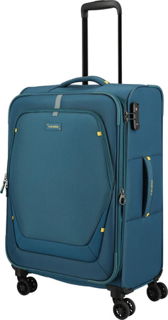 Walizka średnia Travelite Umbria 67 cm Petrol