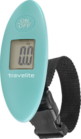 Mała waga bagażowa elektroniczna Travelite Niebieska