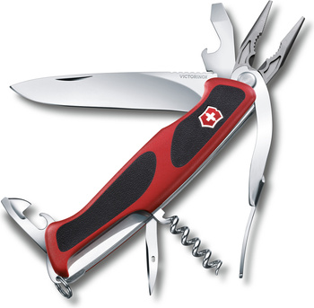Scyzoryk Victorinox Ranger Grip 74 czerwony 0.9723.C
