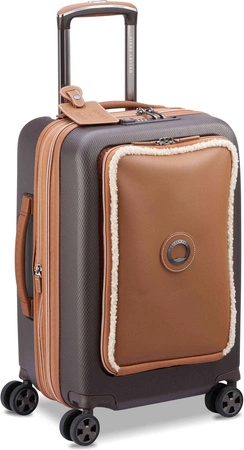Walizka kabinowa Delsey Chatelet Air 2.0 55 cm Brązowa Futro