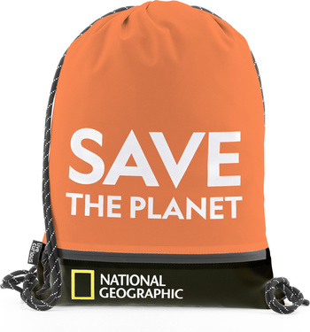 Plecak worek National Geographic Saturn 1,7L Pomarańczowy