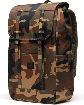 Plecak Herschel Retreat 23L - Woodland camo/black label
