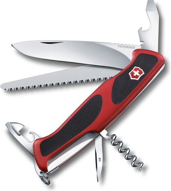 Scyzoryk Victorinox Ranger Grip 55 czerwony 0.9563.C