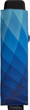 Parasol kieszonkowy Doppler Carbonsteel Mini Slim Fusion Blue