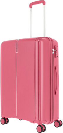 Walizka średnia Travelite Vaka 65 cm różowa