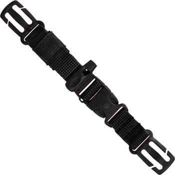 Pas piersiowy Fjallraven Kanken Chest Strap - Black