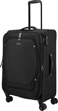 Walizka średnia Travelite Umbria 67 cm Black