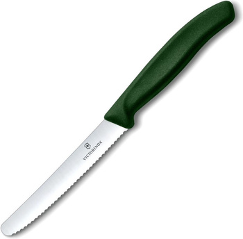 Nóż stołowy i do warzyw Pikutek Swiss Classic Victorinox 22 cm Green