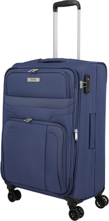 Walizka duża 4K Skyline by Travelite Granatowy