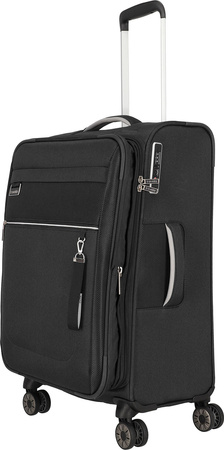 Walizka średnia Travelite Miigo 67 cm czarna