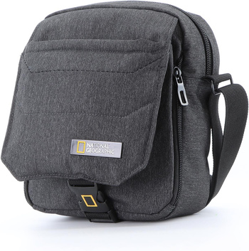 Torba na ramię z klapą National Geographic Pro 3L Ciemno Szara