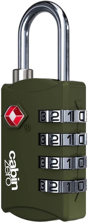 Kłódka szyfrowa do bagażu CabinZero TSA Travel Lock Georgian Khaki