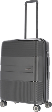 Walizka średnia Travelite Waal 65 cm Czarna