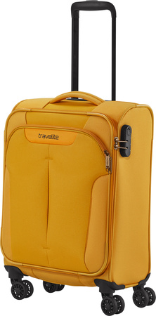 Walizka kabinowa Travelite Croatia 55 cm żółta