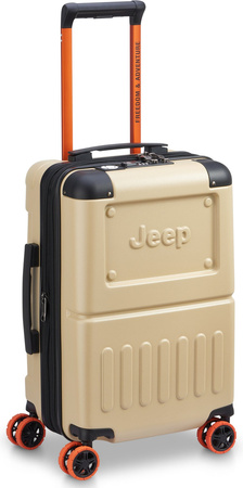 Delsey JEEP Mała beżowa walizka kabinowa 55 cm