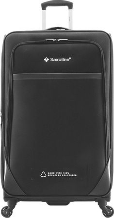 Walizka duża Saxoline Soft 80 cm Black