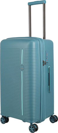 Walizka średnia Travelite Roomer 66 cm Niebieska