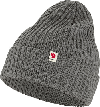 Czapka dzianinowa Fjallraven Rib Hat - grey